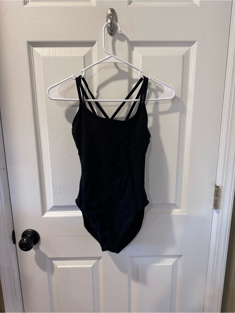 Capezio black leotard